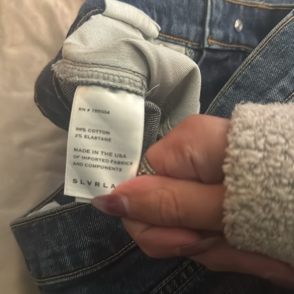 SLVRLAKE Beatnik Ankle Jeans Promised Land Wash Size 26 NWT $299 - Picture 7 of 8